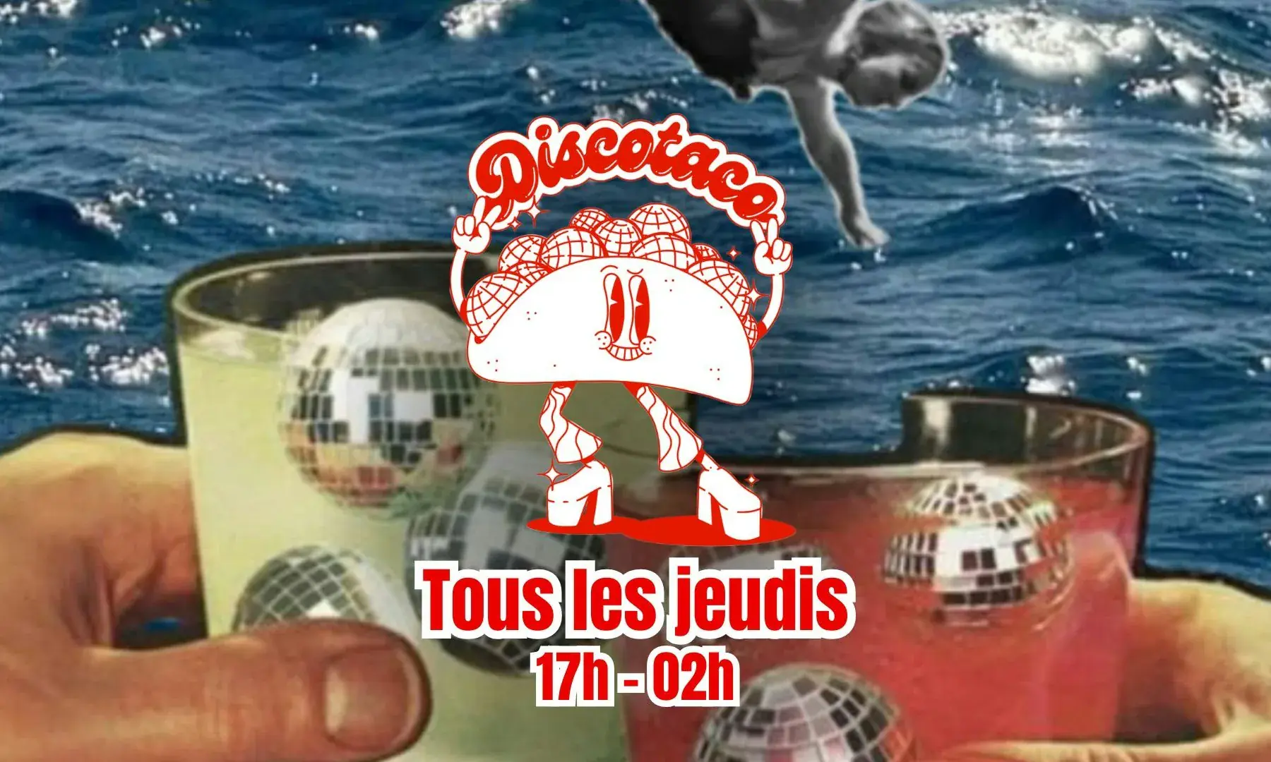 La Discotaco: fête disco, paillettes & tacos partout!