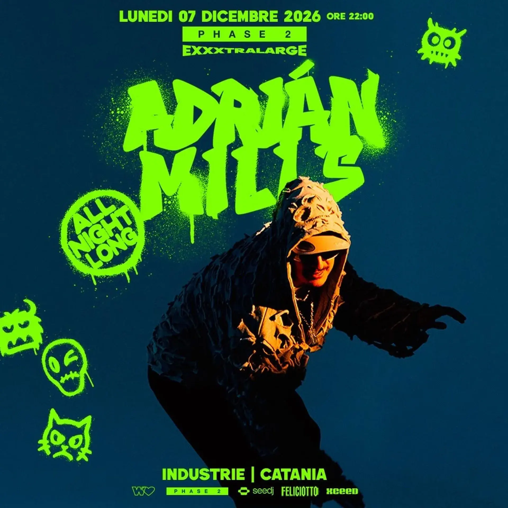 Adrián Mills - All Night Long Catania