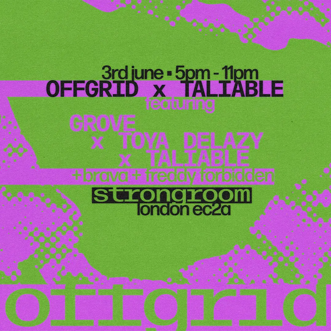 OffGrid Festival x TaliaBle exhibición al aire libre