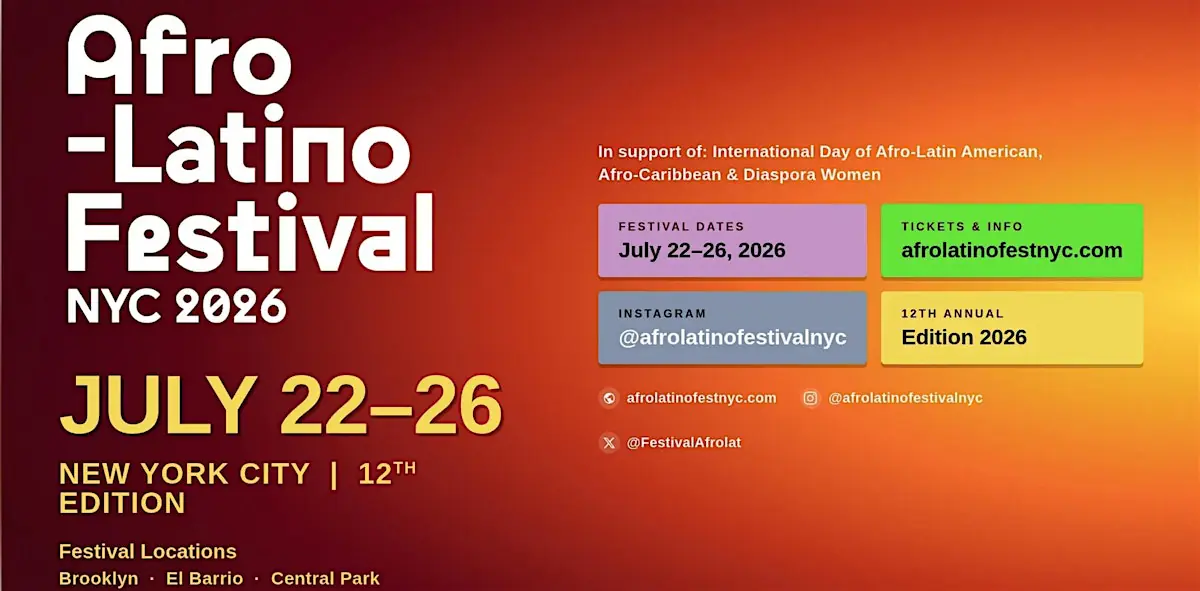 2026 Afro-Latino Festival NYC - 12th Edition