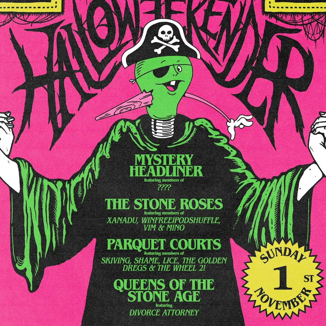 HALLOWEEKENDER: The Strokes / Stone Roses / Parquet Courts / Queens of the Stone Age