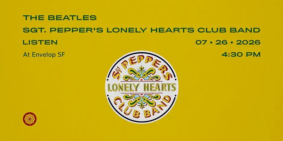 The Beatles - Sgt. Pepper's Lonely Hearts Club Band: LISTEN (4:30pm)