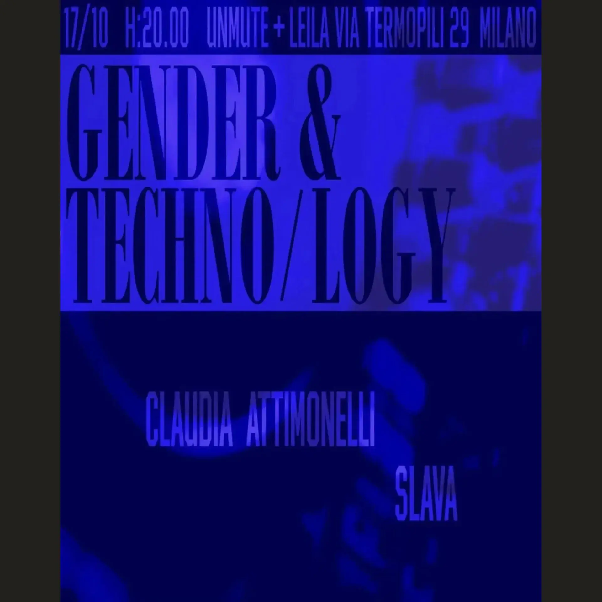 GENRE & TECHNO / LOGIE