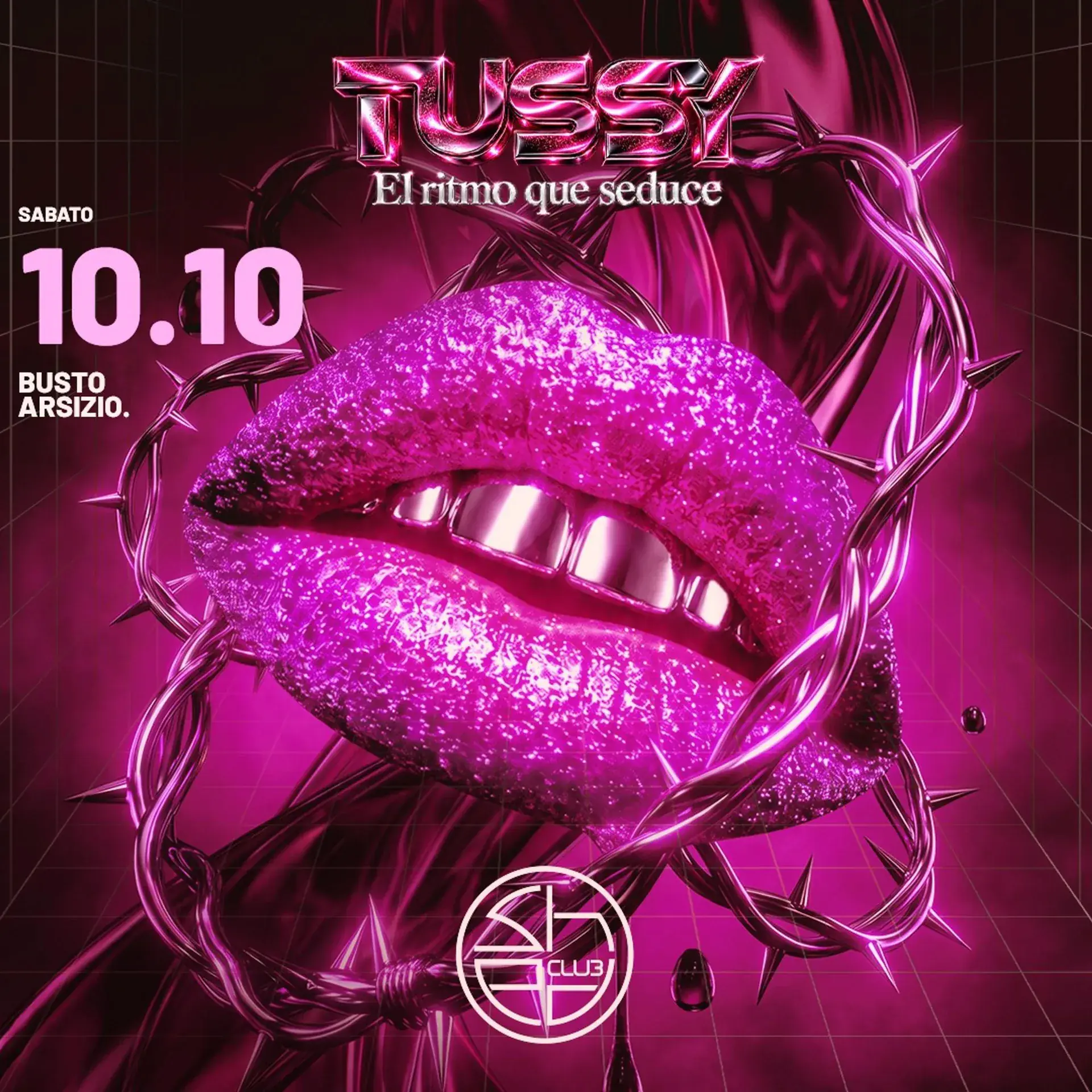 TUSSY @ Shed Club - Saturday 10.10.2026
