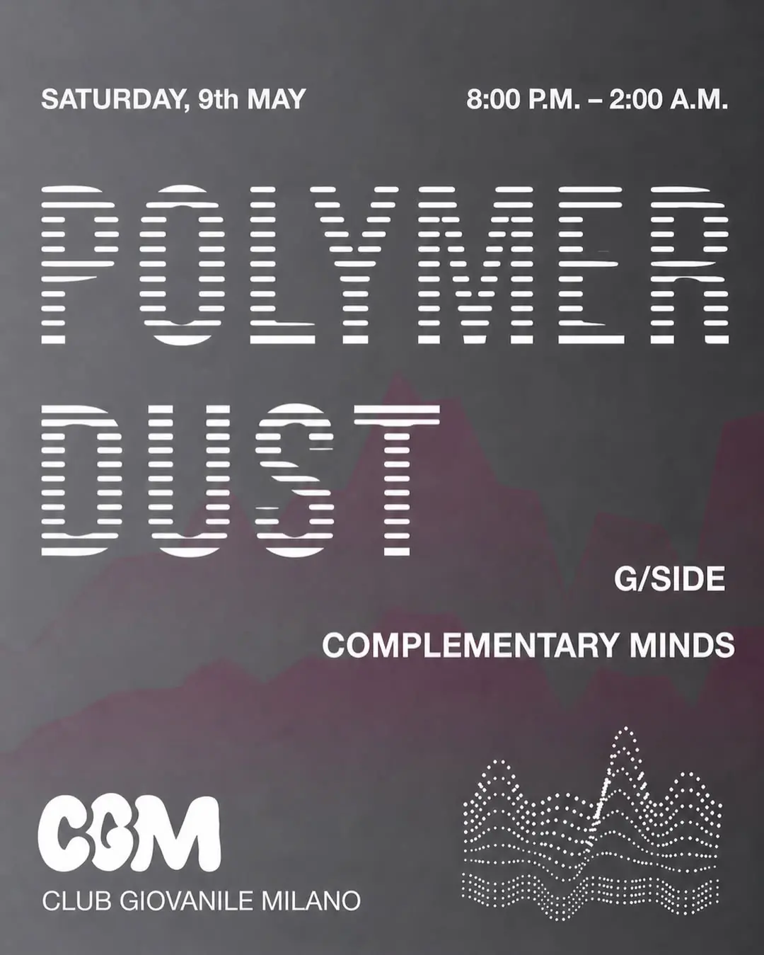 CGM presenta: POLYMER DUST