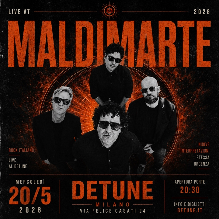 MALDIMARTE LIVE — DETUNE / MILANO