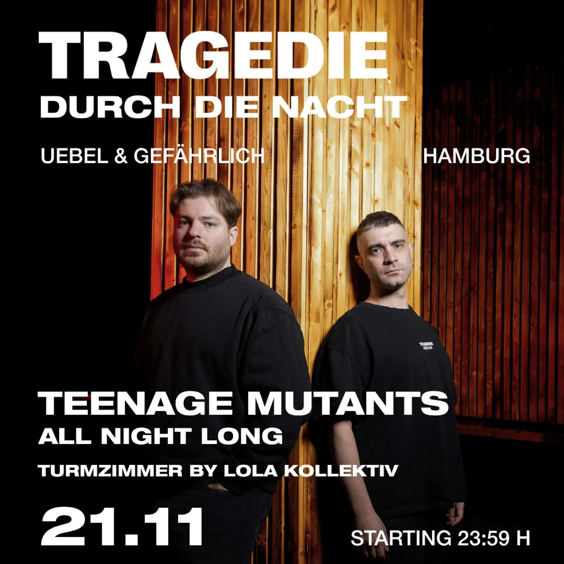 TRAGEDIE w / Teenage Mutants