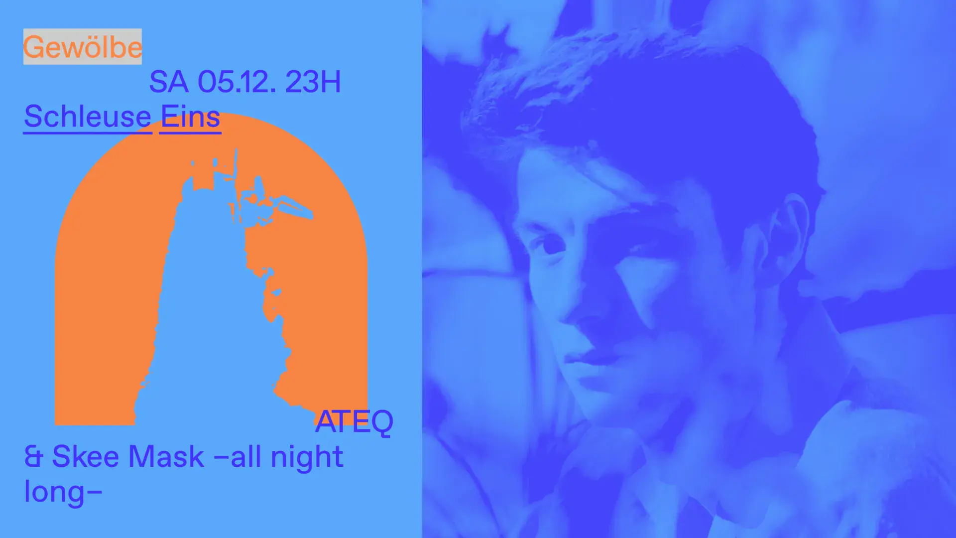 Schleuse Eins with ATEQ & Skee Mask - all night long