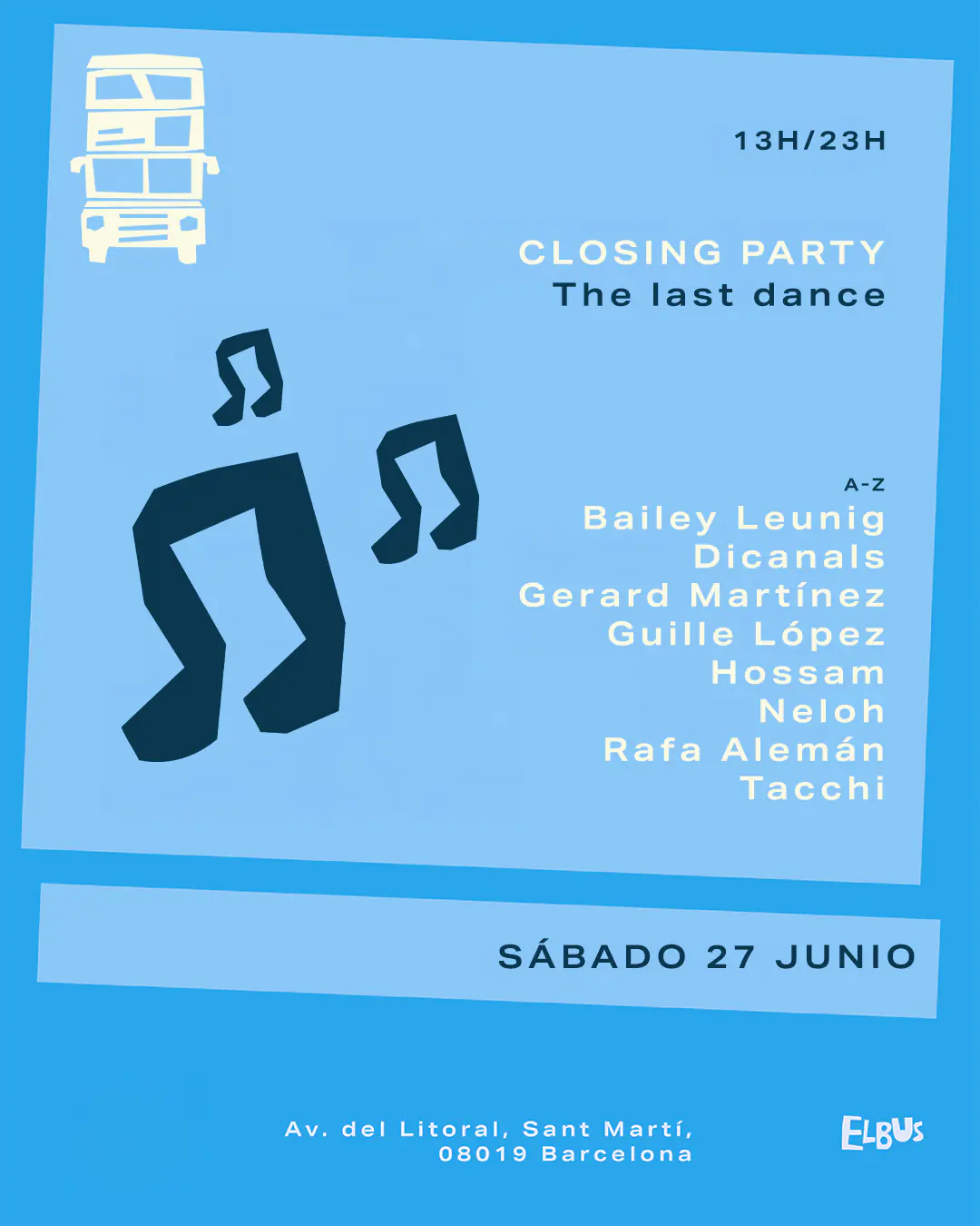 (free tickets) elbus - tha last dance (closing party)