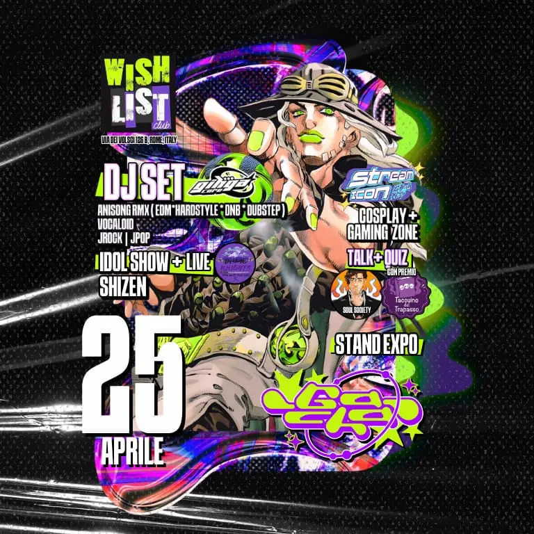 GACHA NIGHT - JAPAN FUTURIST MUSIC PARTY a Roma!
