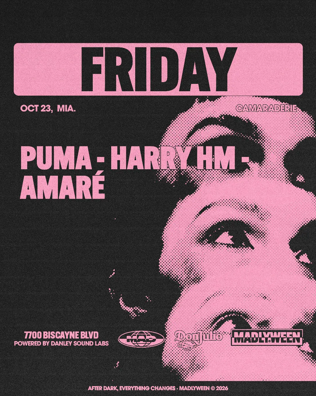 CAMARADERIE: PUMA / HARRY HM / AMARÉ