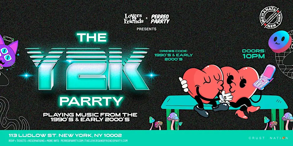THE Y2K Parrty at the Legendary Mehanata NYC | 18+