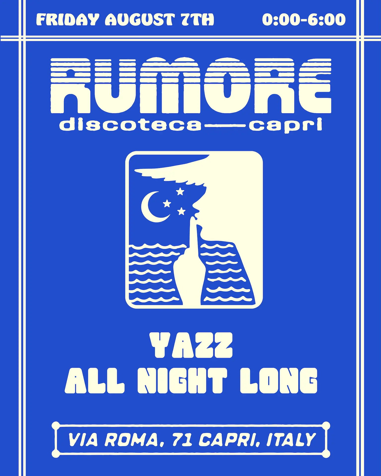 Rumore Season 26 Party N°32 W / Yazz
