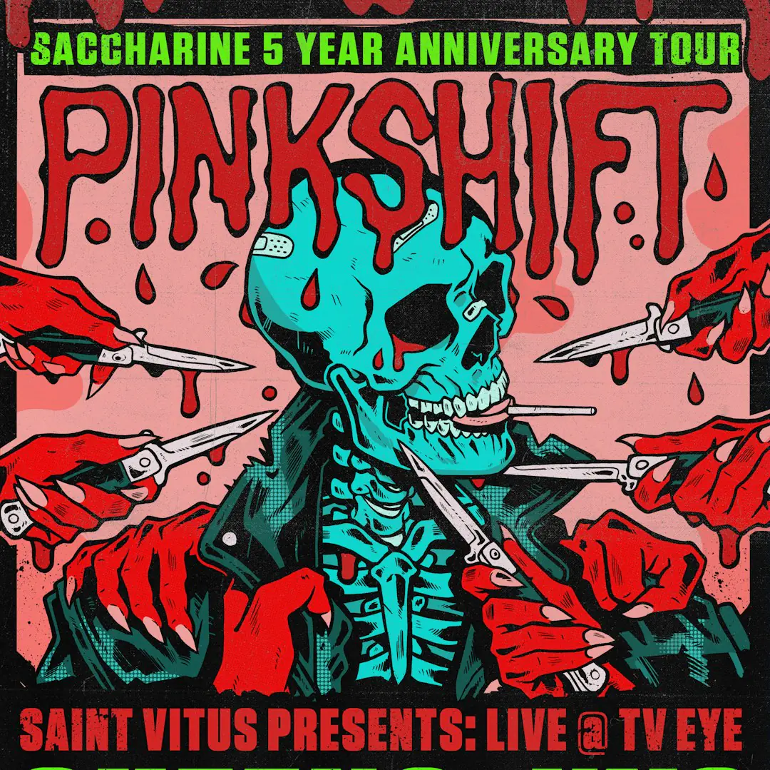 Pinkshift: 'Saccharine' 5 Year Anniversary Tour