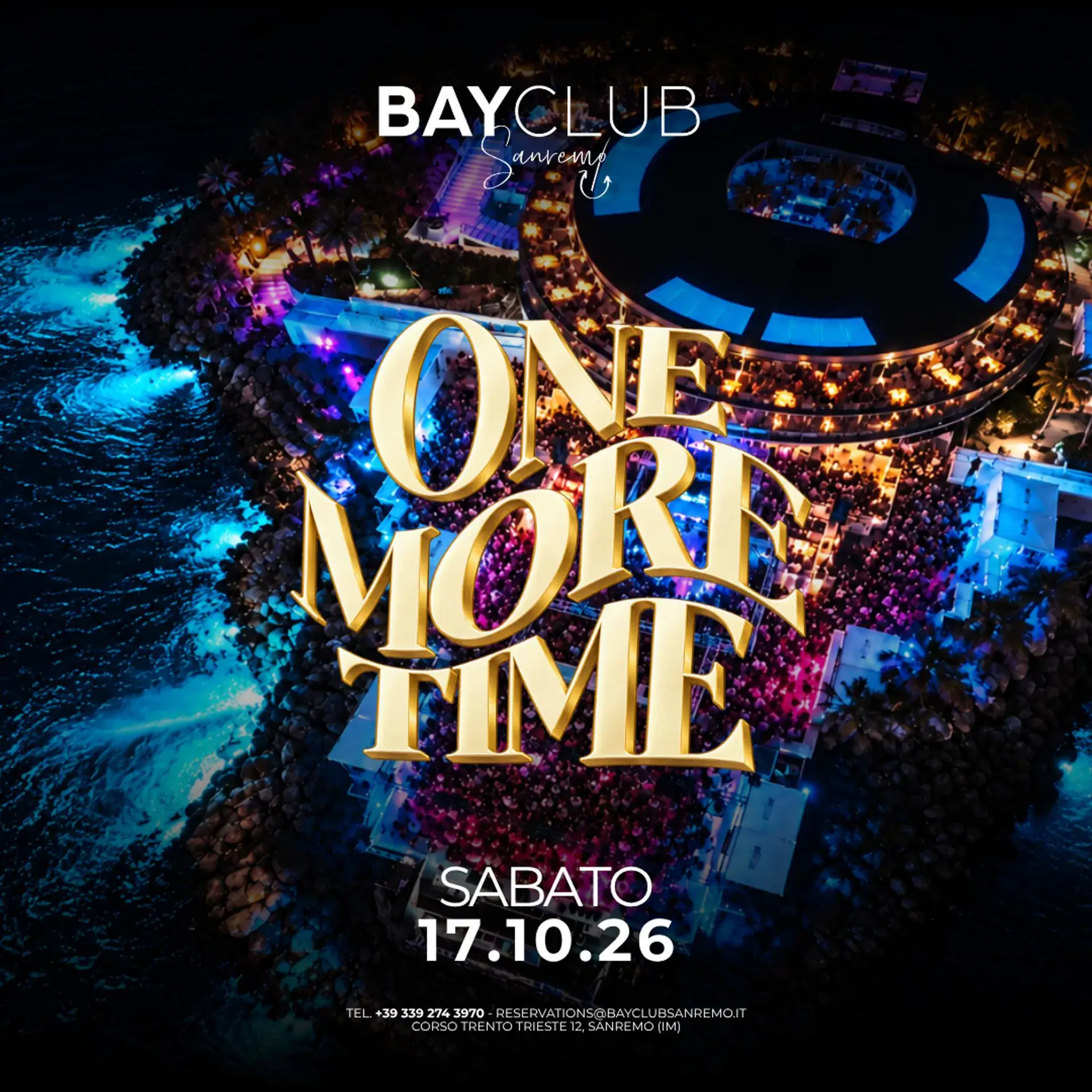 ONE MORE TIME | Bay Club Sanremo