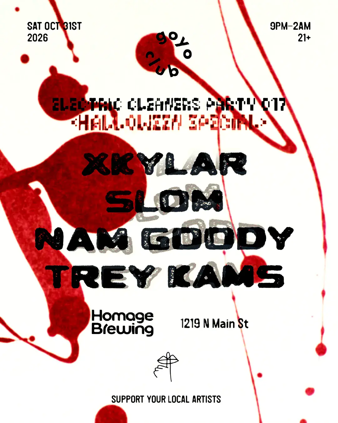 ELECTRIC CLEANERS PARTY 017 - HALLOWEEN SPECIAL