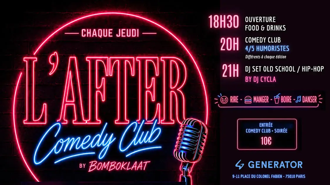 L'After Comedy Club #4