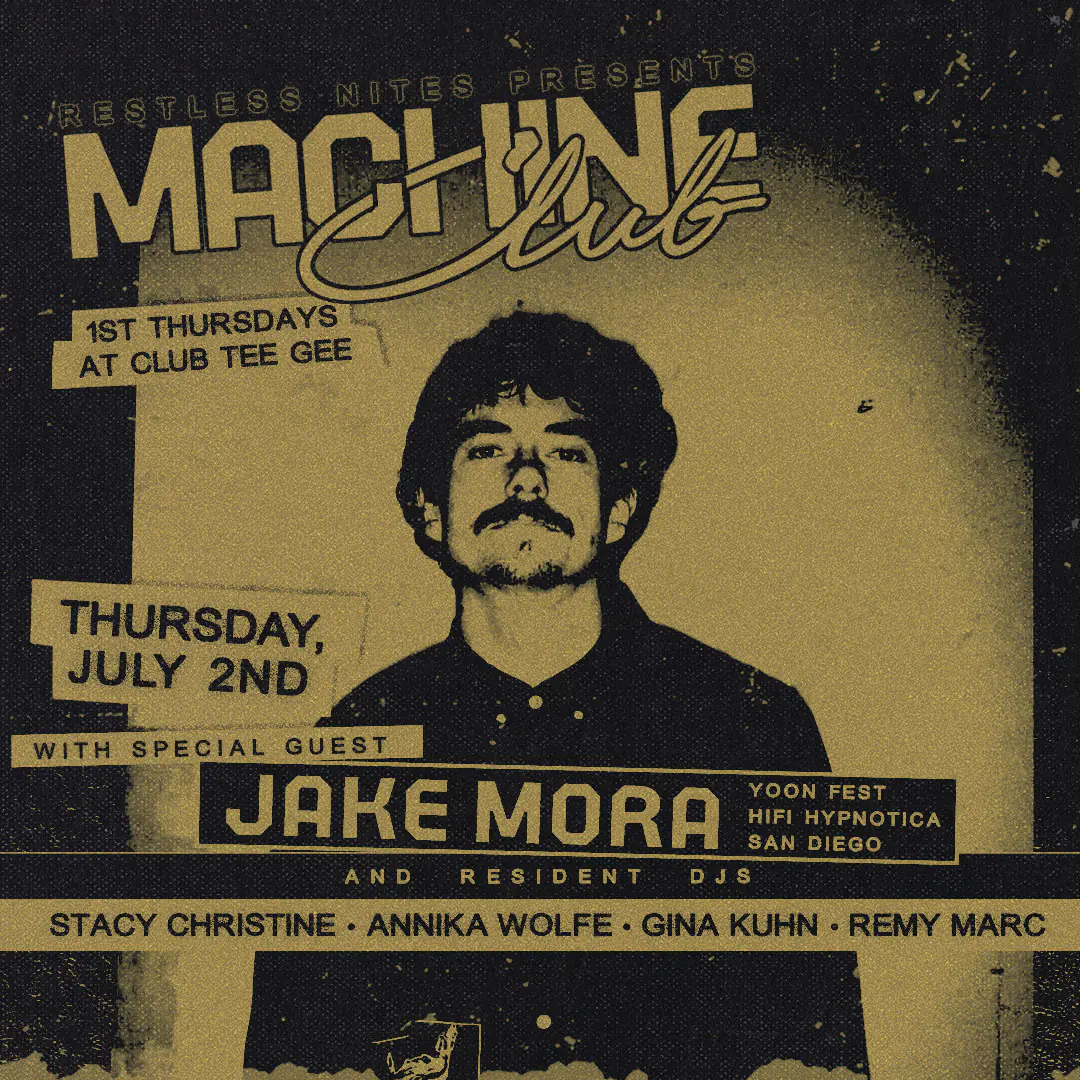 Machine Club 6 / 2: Jake Mora with Annika & Gina