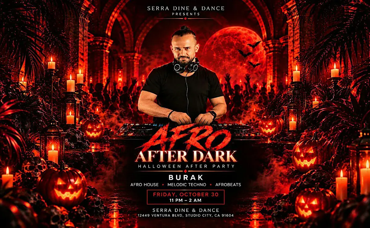 Fiesta de Halloween Afro After Dark
