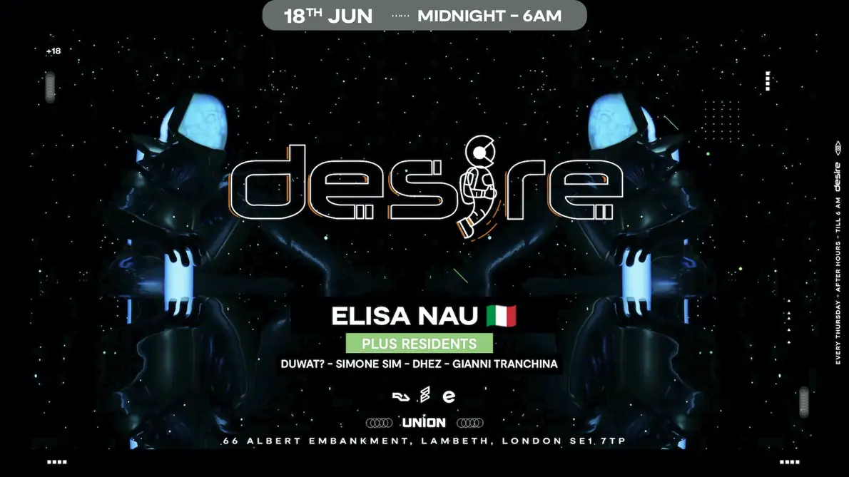 DESIRE - Weekly Thursday After Party - Armooniaman