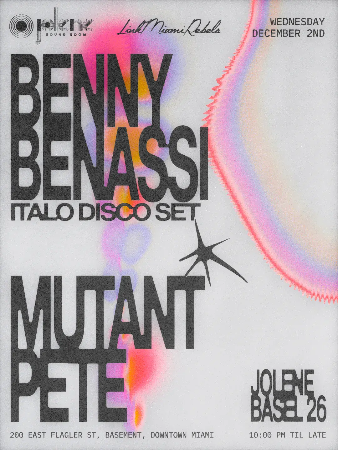 Benny Benassi (Italo Disco Set)