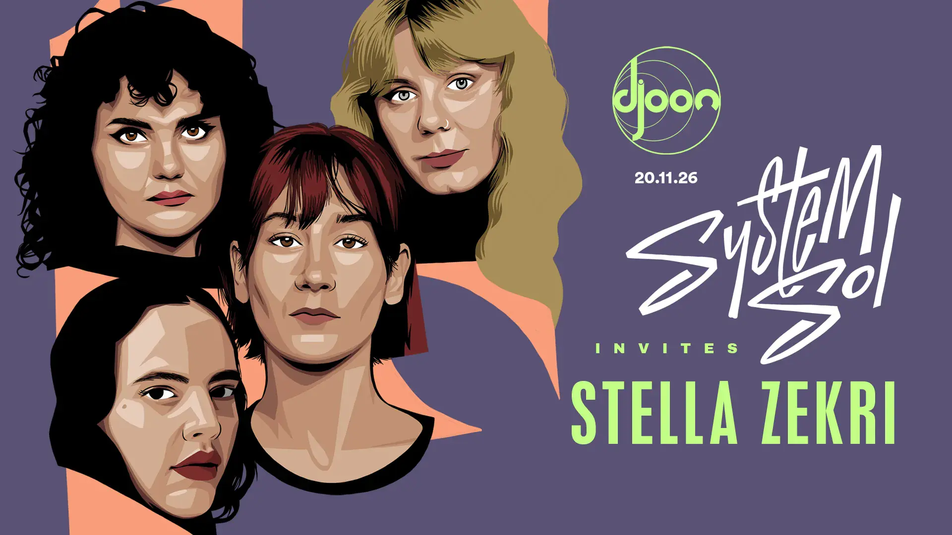 System Sol invite Stella Zekri