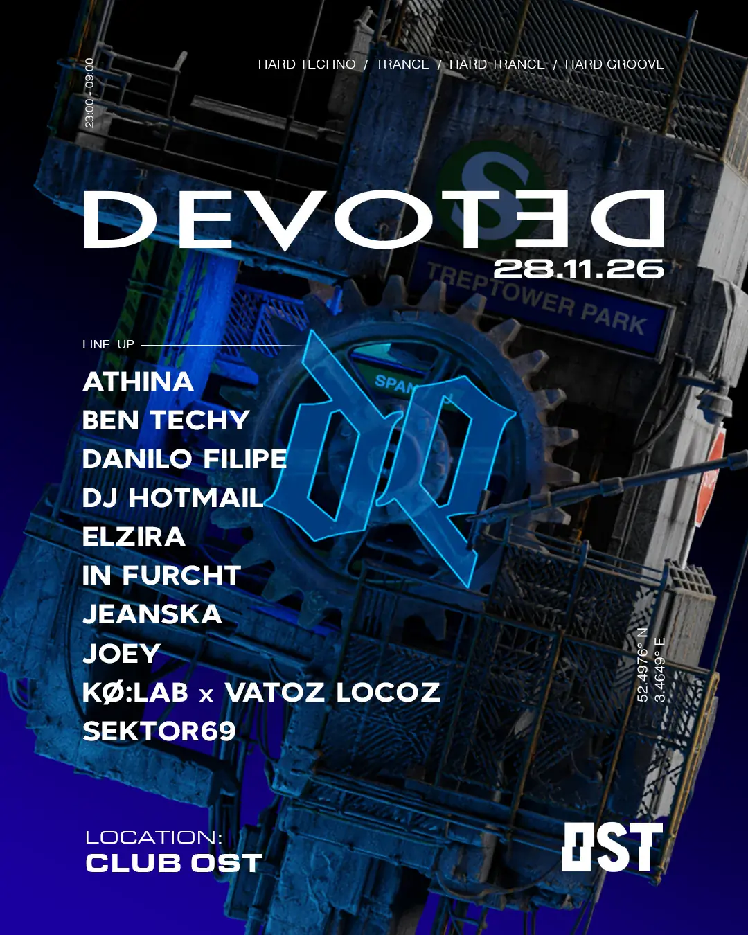 DEVOTED w. Ben Techy, Kø:lab x VATOZ LOCOZ & many more