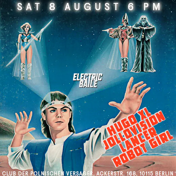 Electric Baile only Vinyl Night (Hi-NRG, Italo Disco, Euro Disco, Electro Disco, Synth