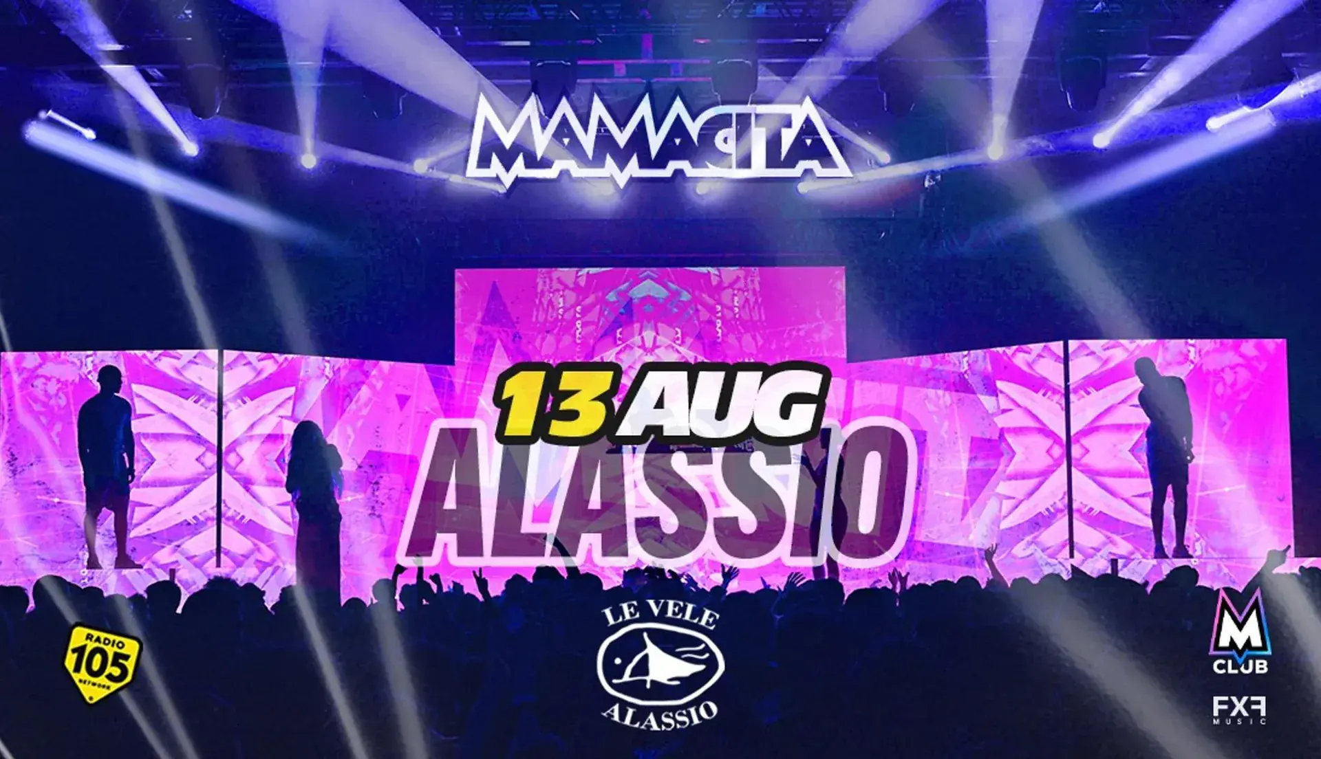 Le Vele Alassio presents Mamacita - Thursday, 13th August 2026