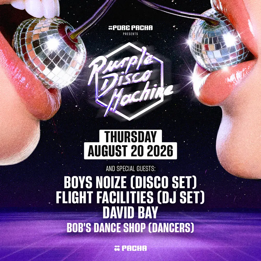 PURPLE DISCO MACHINE | PURE PACHA