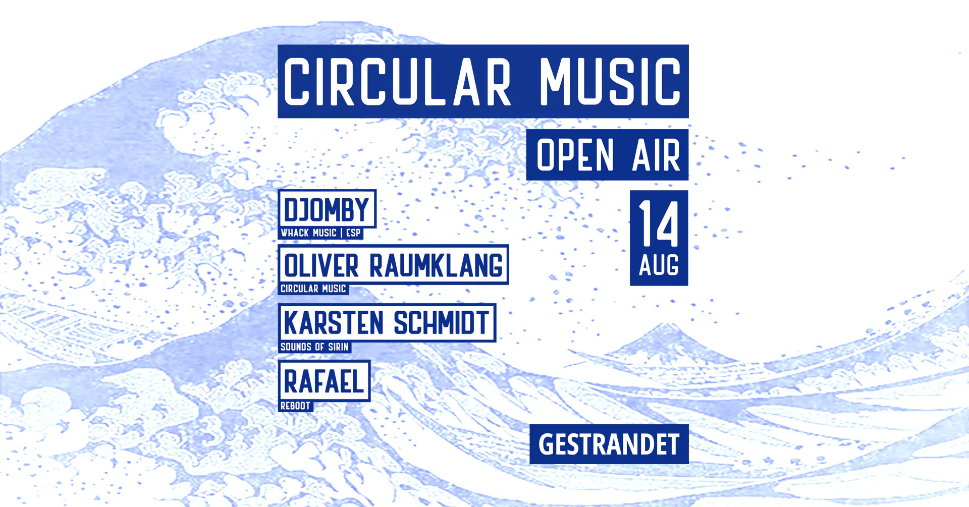 Circular Music 'Open Air' with finest House Music with Djomby
