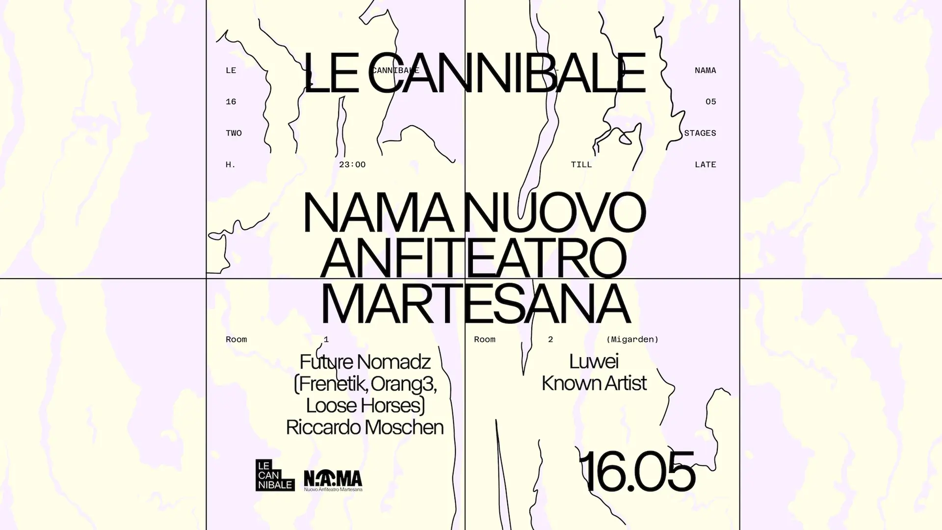 Le Cannibale – Future Nomadz, Luwei, Riccardo Moschen, Known Artist