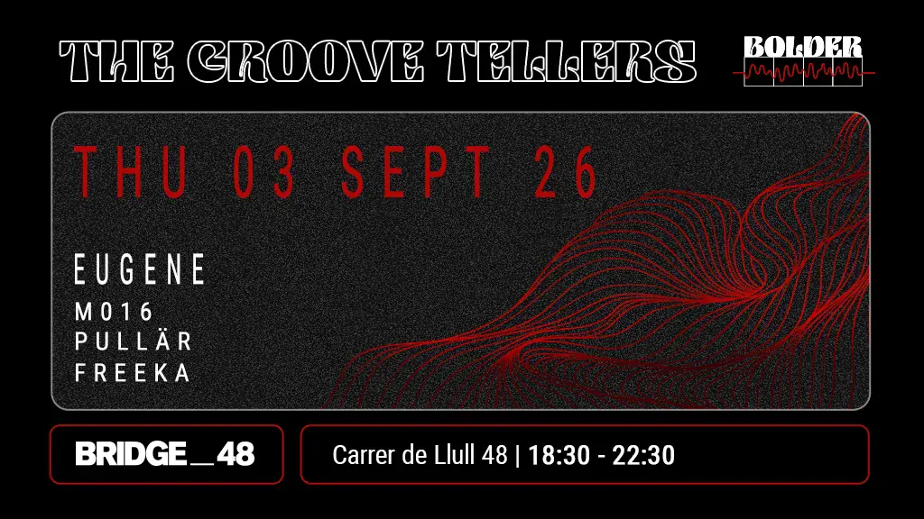 B48 LIVE x THE GROOVE TELLERS