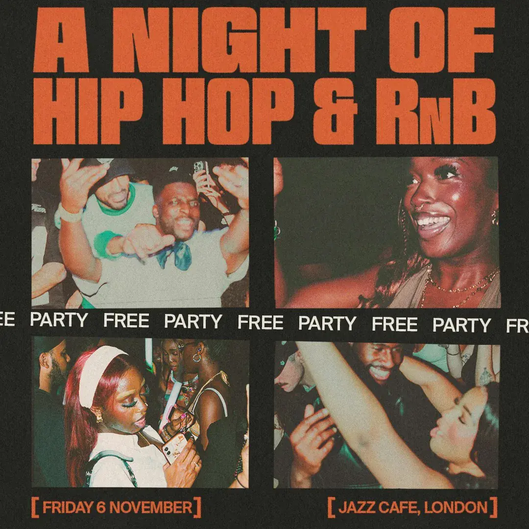 A Night of Hip-Hop + RnB (Free Party) at Jazz Cafe