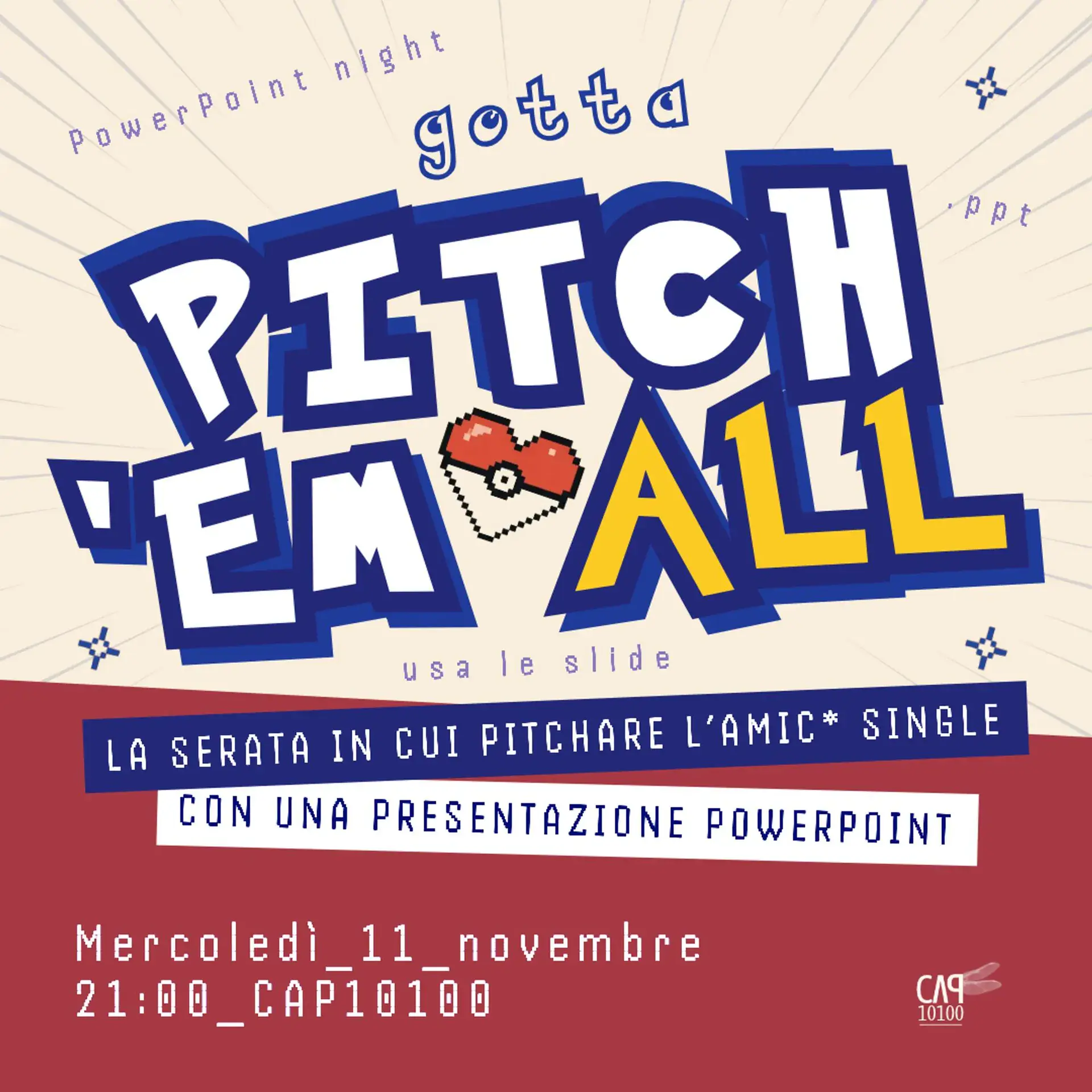 PITCH 'EM ALL! - La serata in.ppt