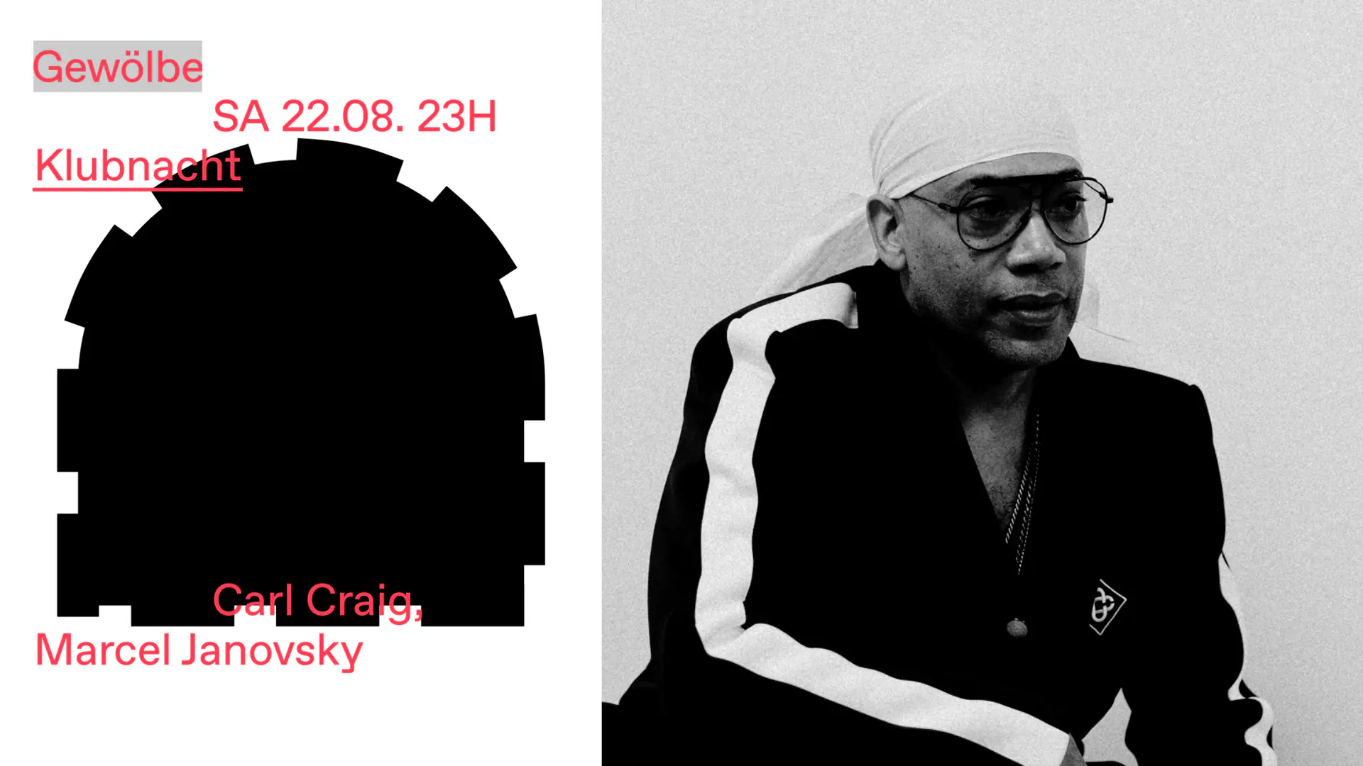 Klubnacht with Carl Craig, Marcel Janovsky