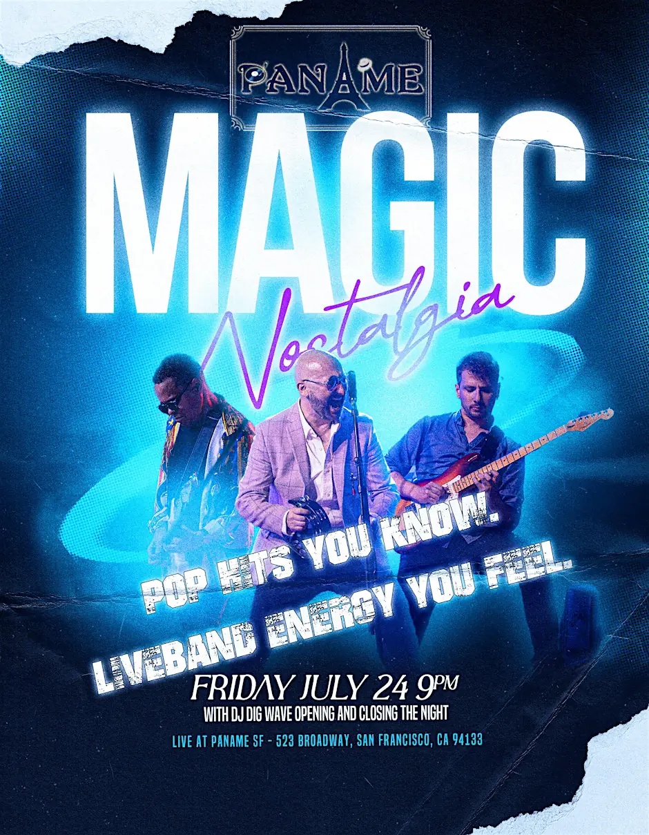 Magic Nostalgia + DJ Dig Wave: Friday Pop Party at Paname SF