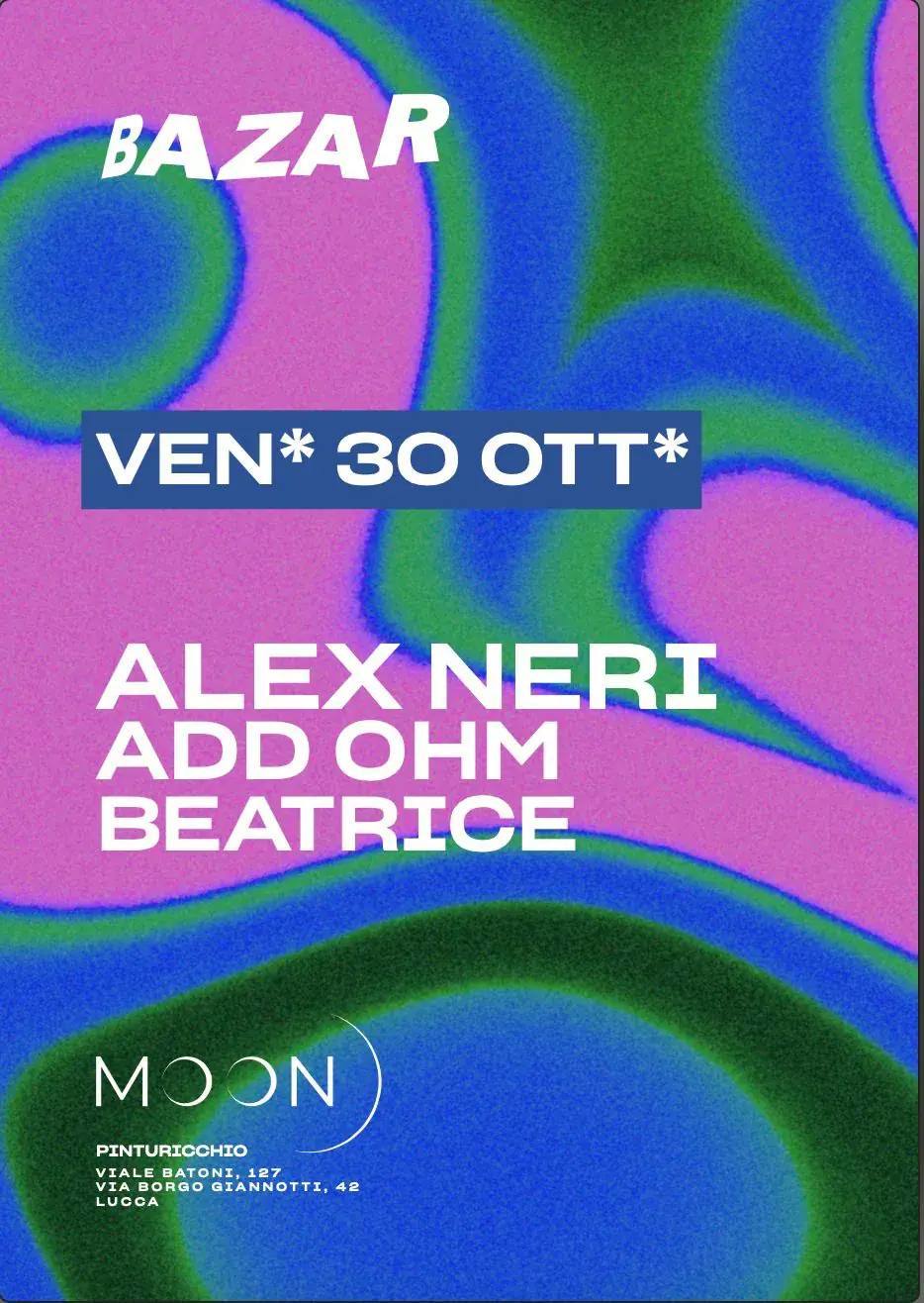 BAZAR with Alex Neri