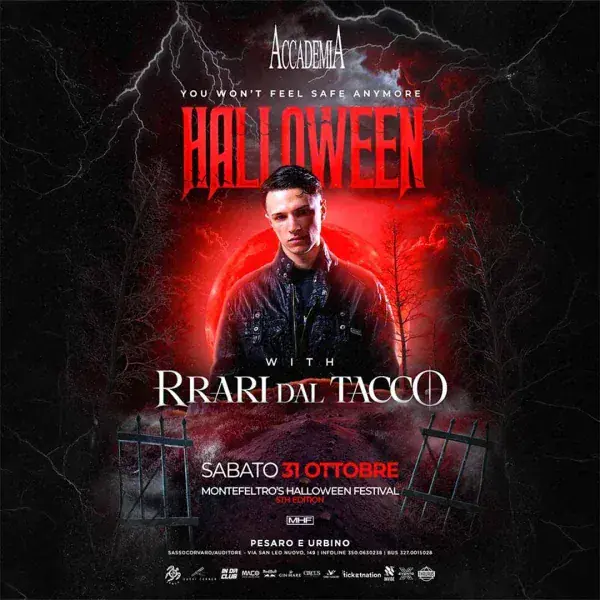 5. Ausgabe des MHF: Montefeltro's Halloween Festival mit Rrari dal Tacco