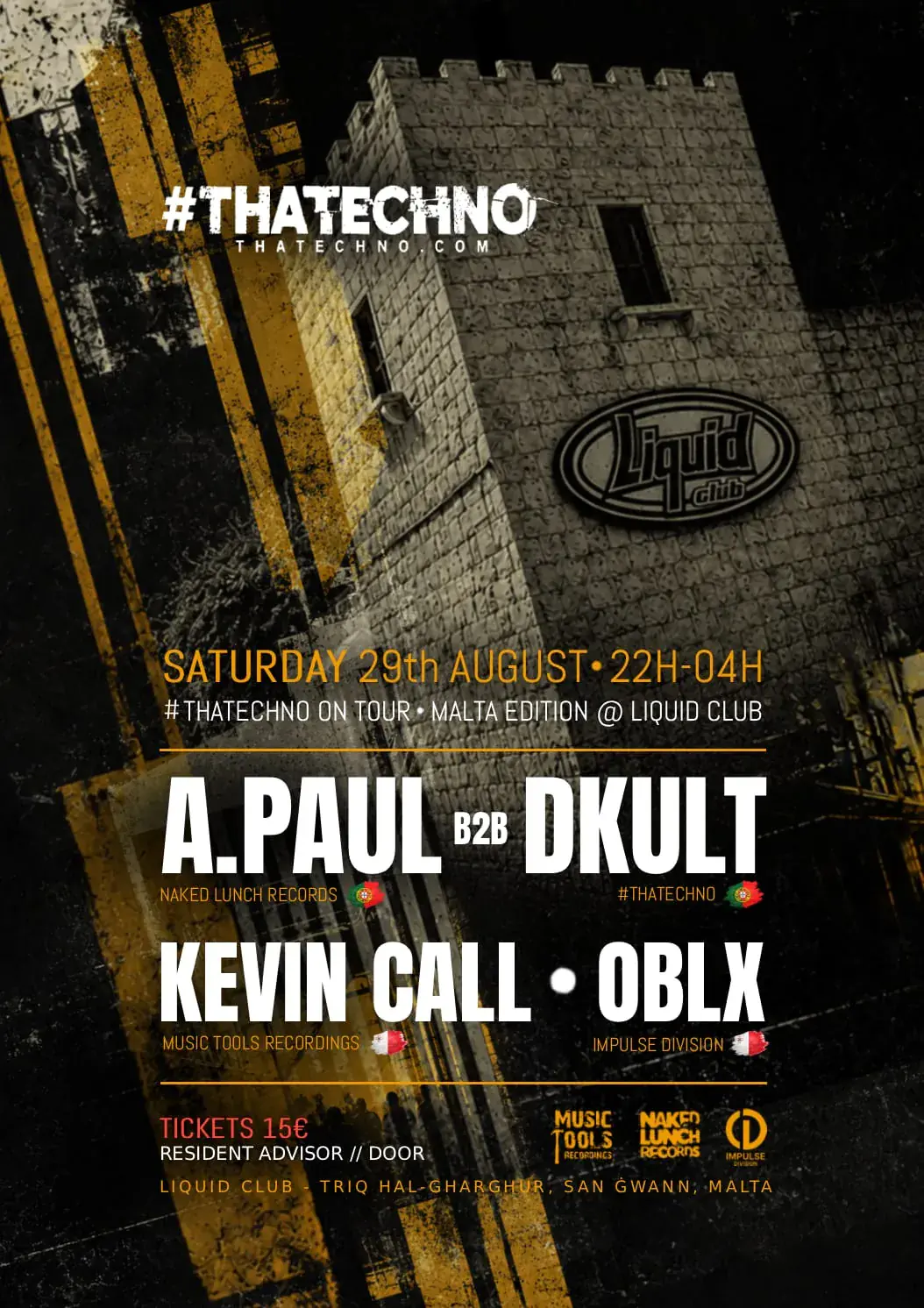 #thatechno On Tour Malta Edition