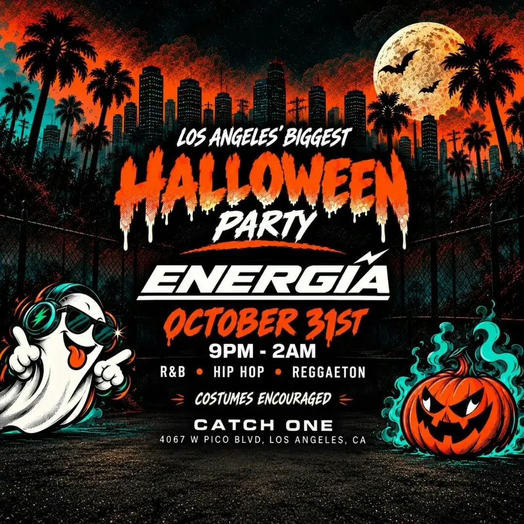 QUEREMOS REGGAETON HALLOWEEN COSTUME PARTY @ CATCH ONE LOS ANGELES 18+