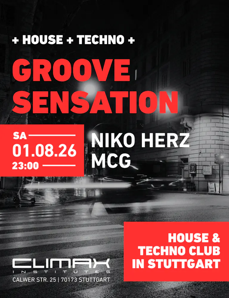 GROOVE SENSATION w / Niko Herz & MCG