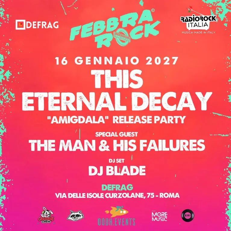 Release-Party von This Eternal Decay + The Man & His Failures