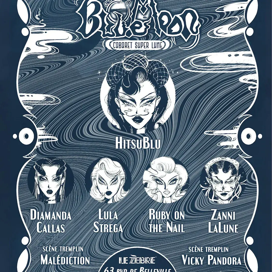 Once in a Blu.e Moon: Cabaret Super Lune