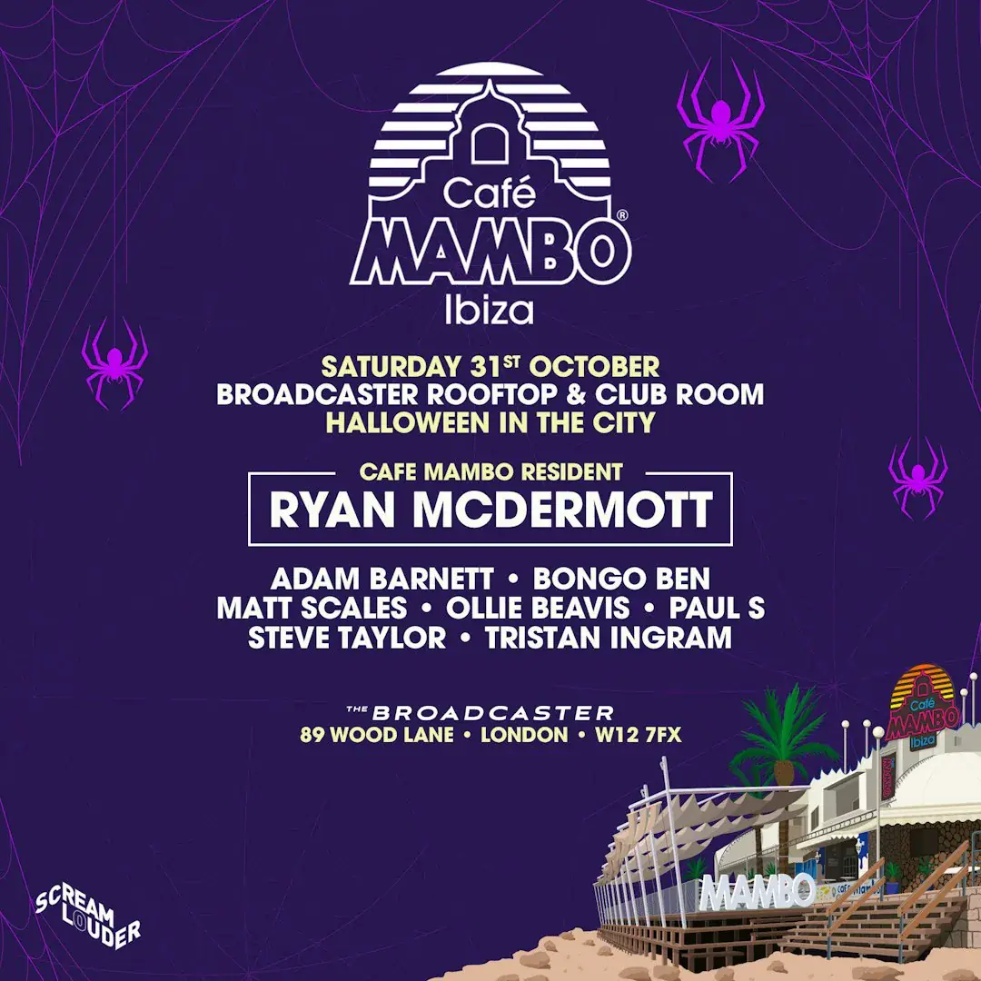 Cafe Mambo Ibiza Halloween Rooftop Party