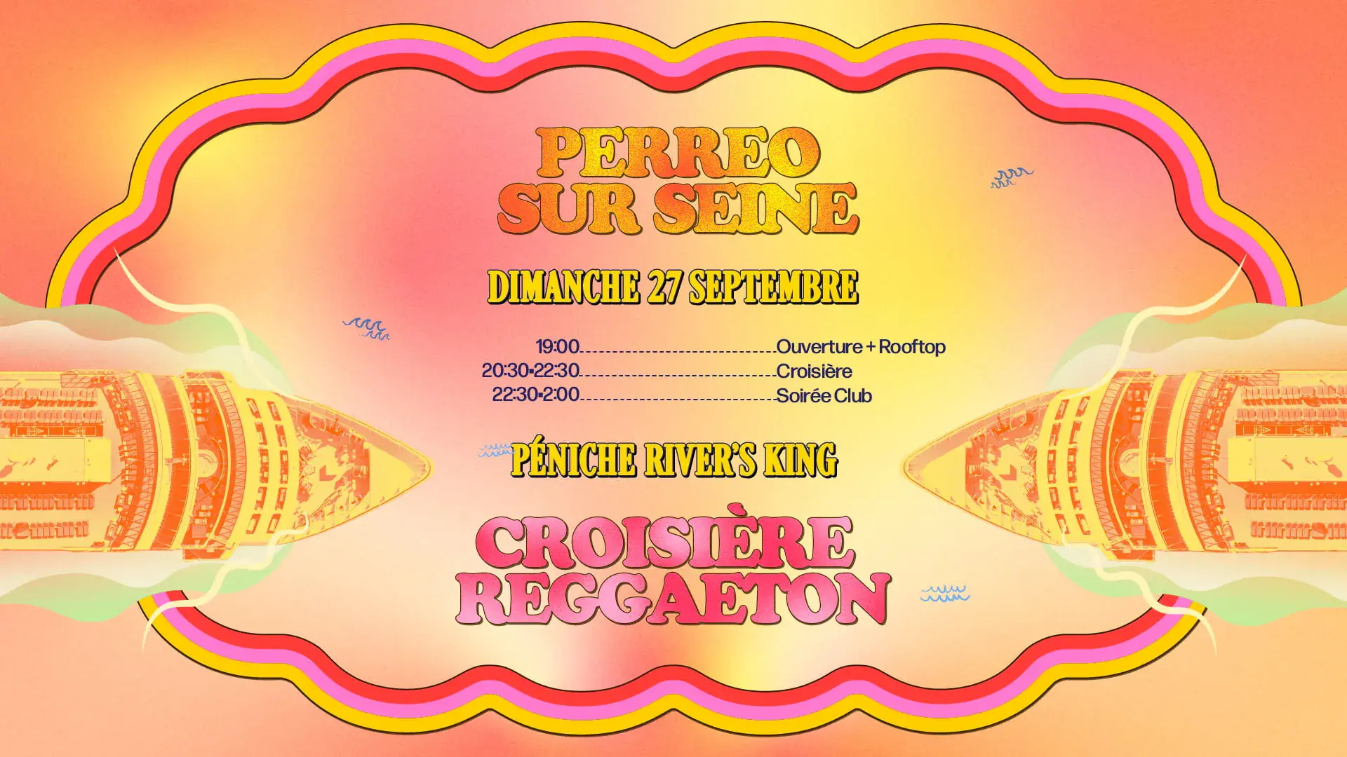Perreo-Sur-Seine • Bootsfahrt & Reggaeton-Party