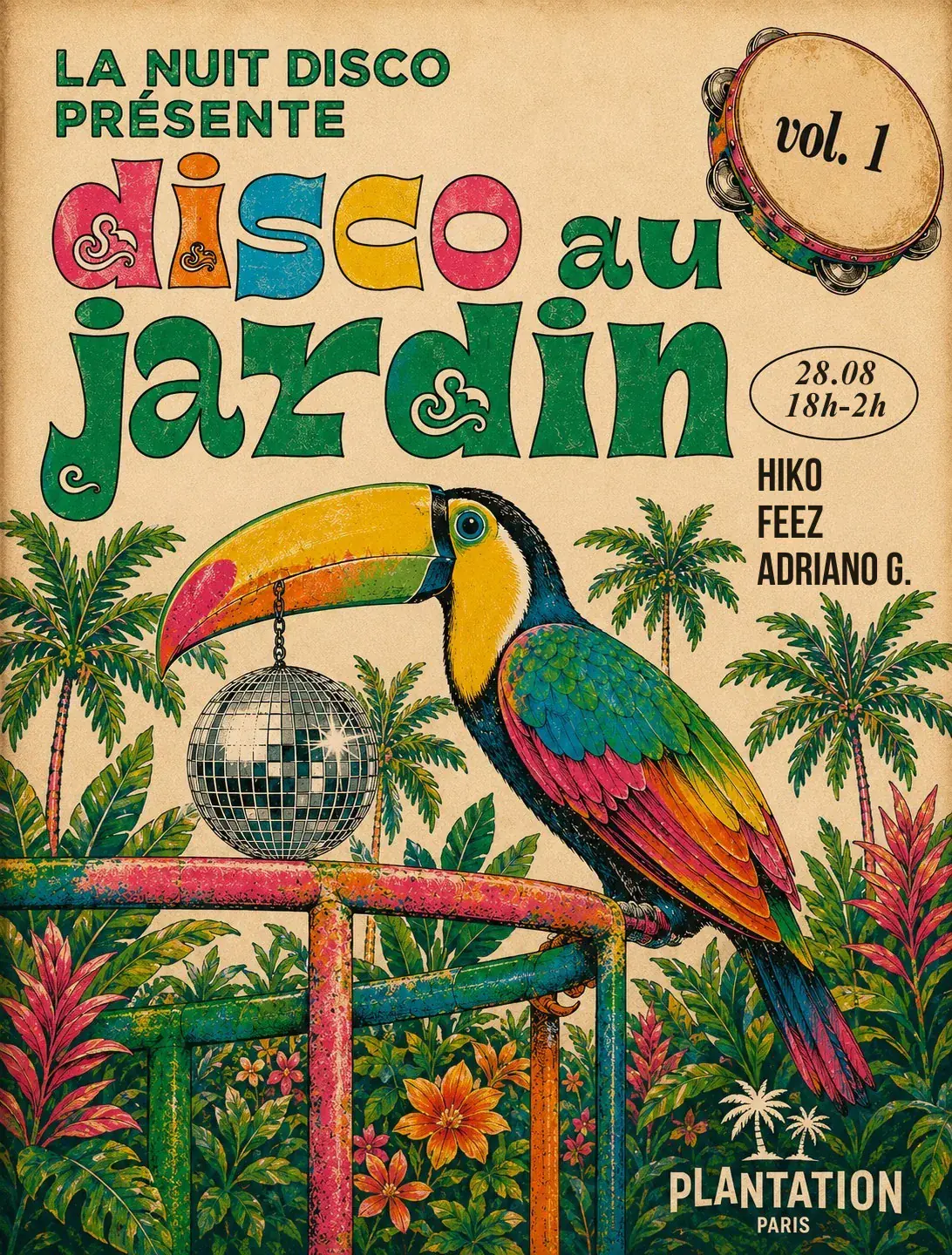 La Nuit Disco presents: Disco Au Jardin