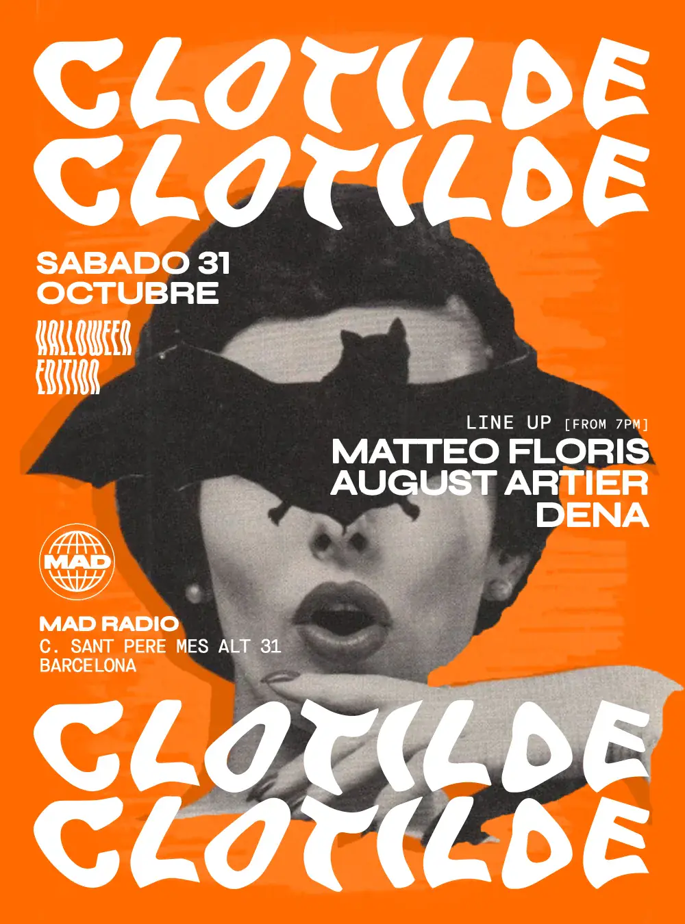 Clotilde im Mad Radio – Halloween-Edition