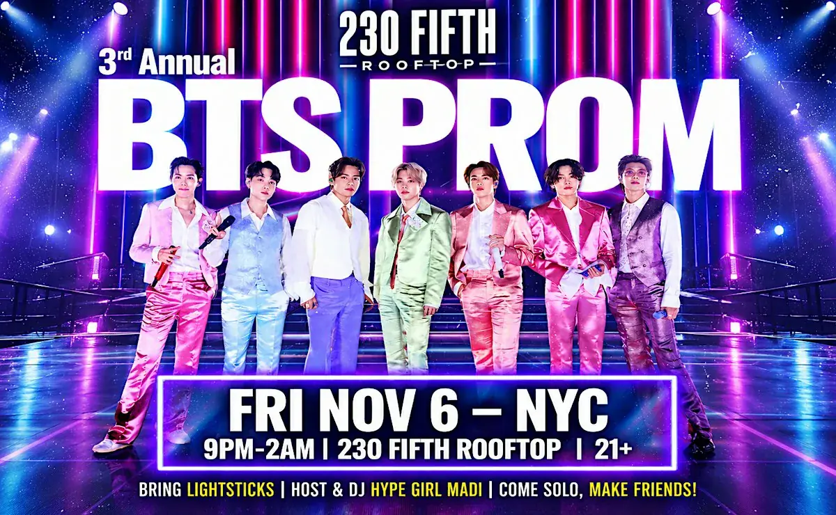3rd Annual BTS PROM at 230 Fifth Rooftop