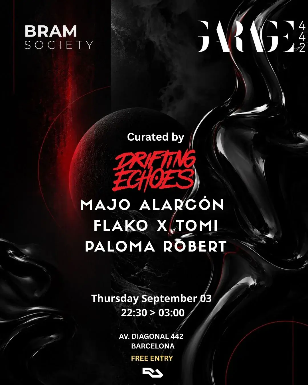 Free Entrance - Red Thursday by Drifting Echoes